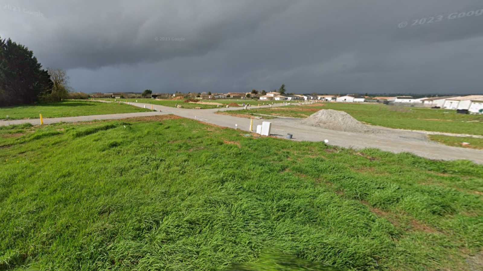 Terrain constructible de 522m2 à Fontaine-le-Comte