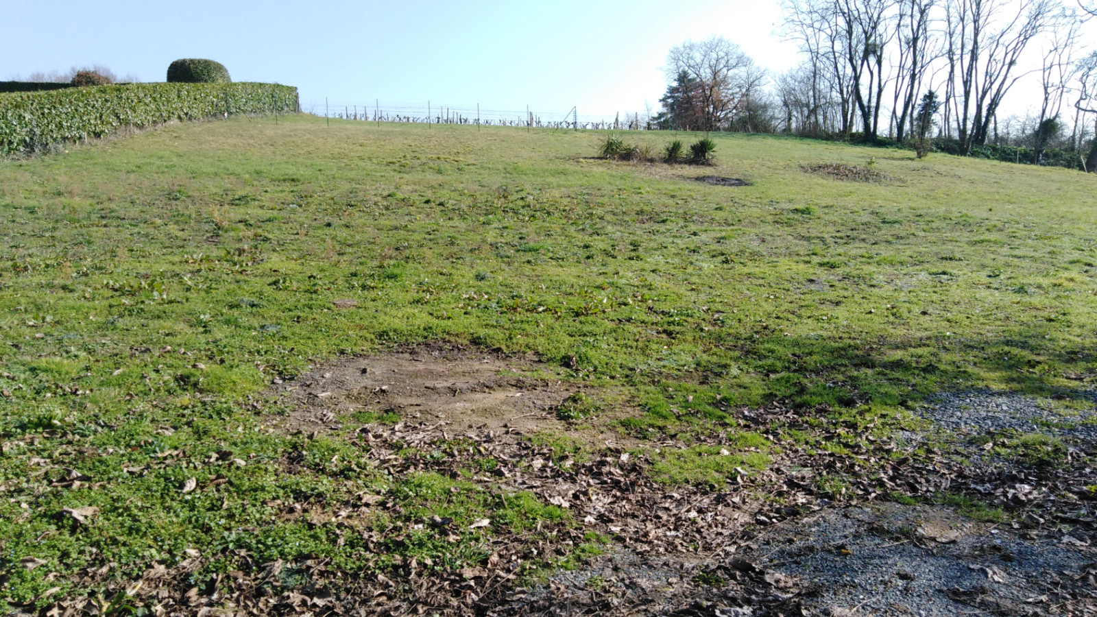 Terrain constructible de 950m2 à Le Coudray-Macouard