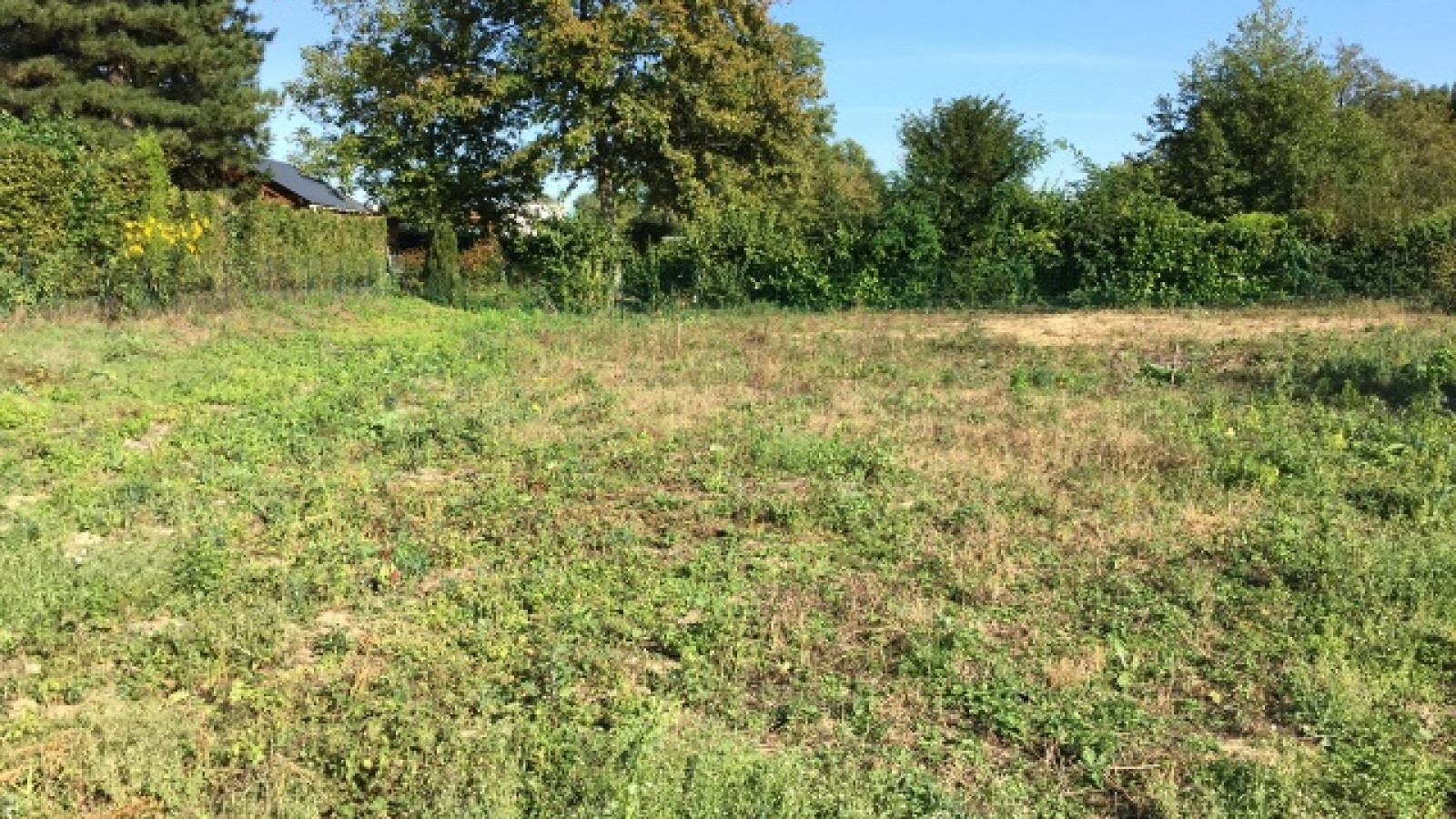 Terrain constructible de 775m2 à Mazières-de-Touraine