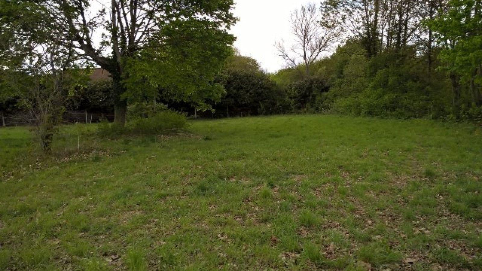 Terrain constructible de 1600m2 à Les Bordes