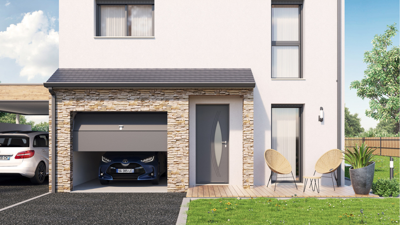 Maison neuve à Terranjou avec 3 chambres sur terrain de 383m2 / image 4