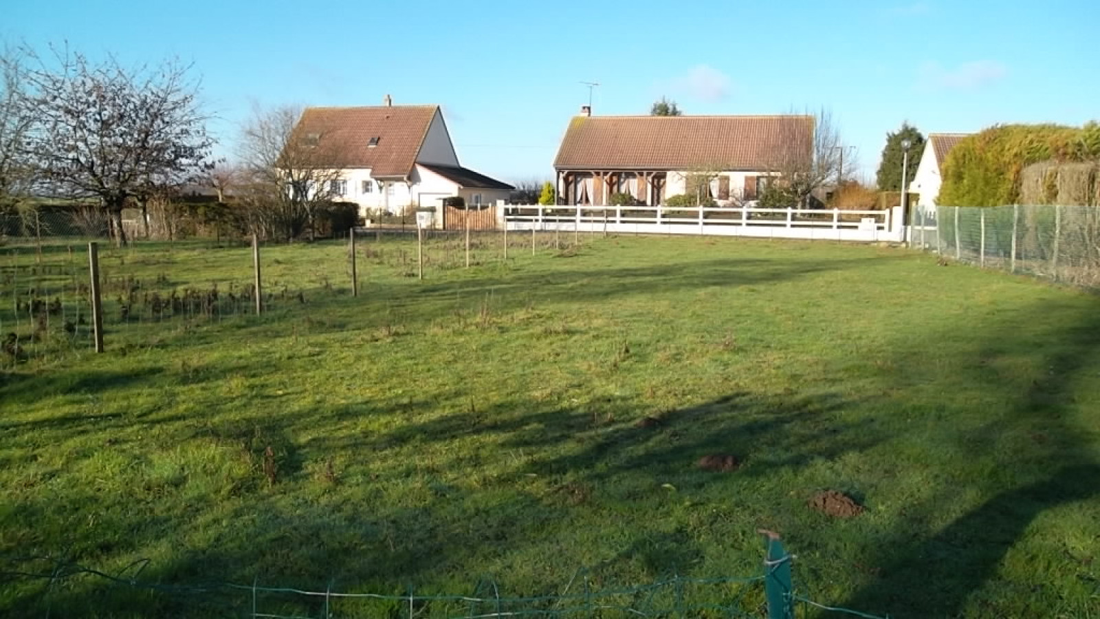 Terrain constructible de 416m2 à Joué-lès-Tours