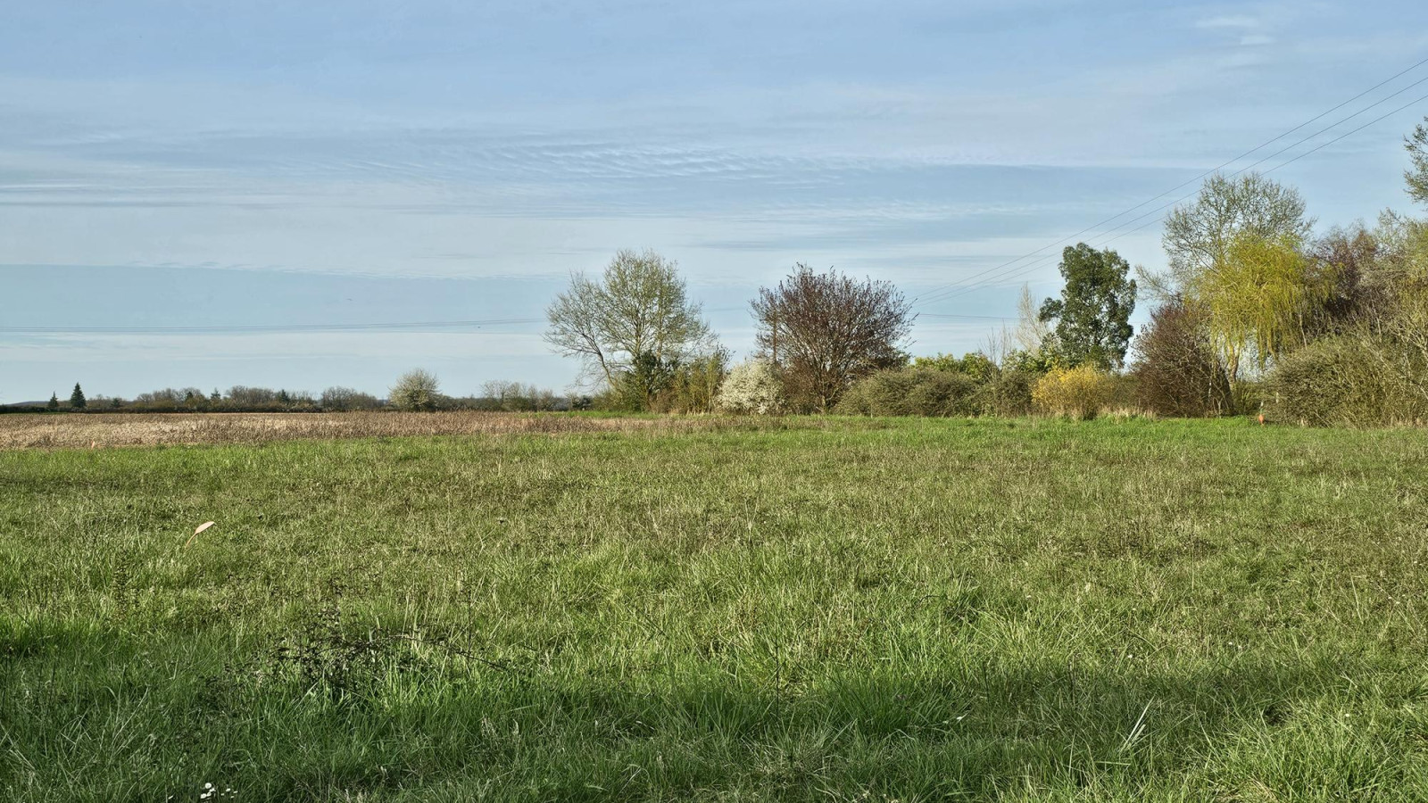 Terrain constructible de 700m2 à La Croix-en-Touraine