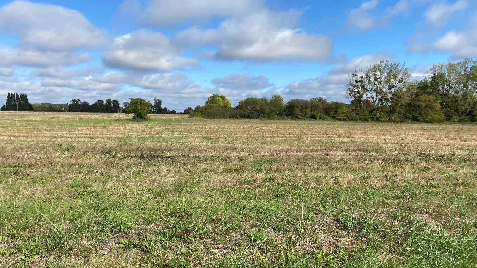 Terrain constructible de 418m2 à Sorigny