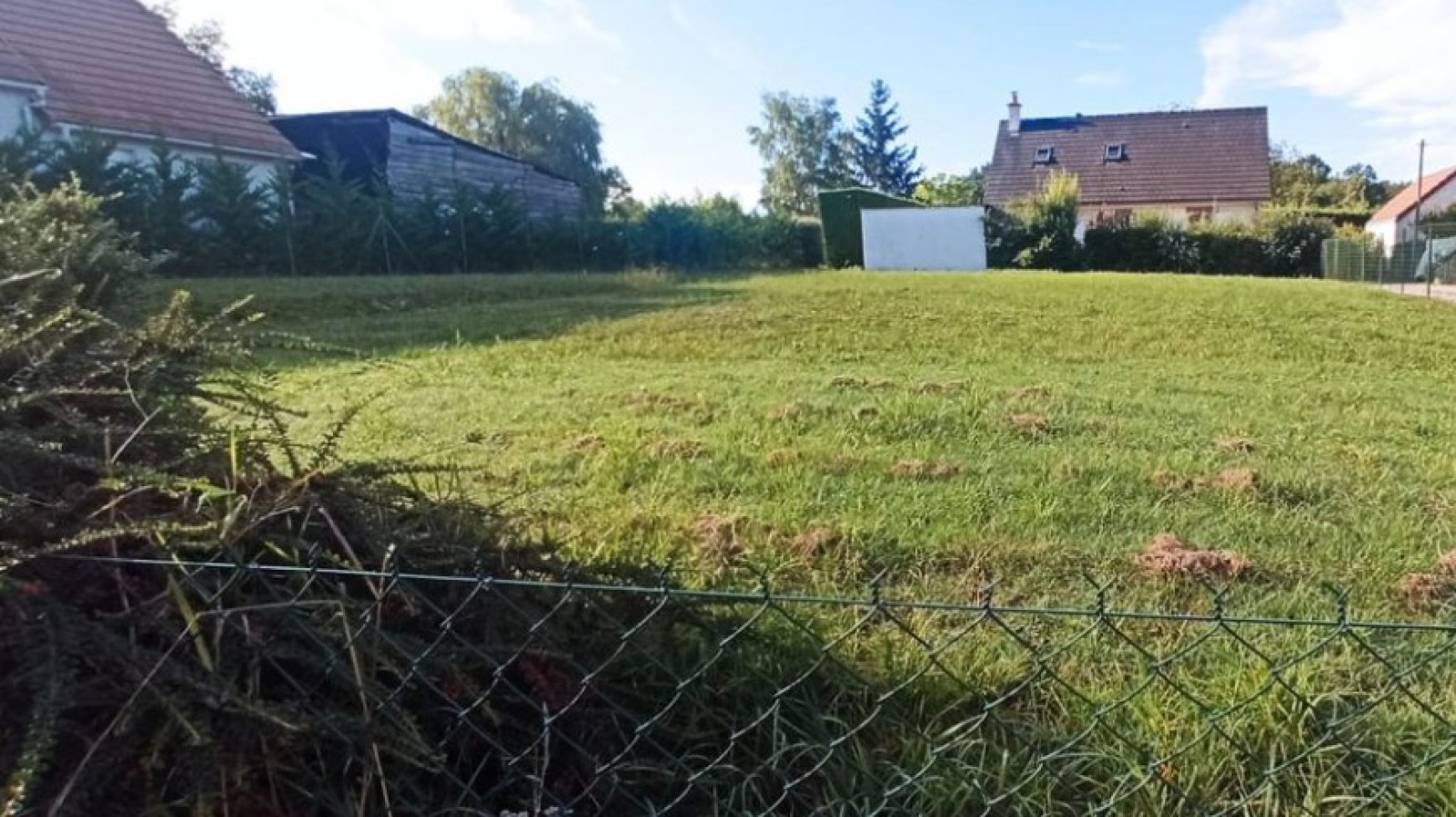 Terrain constructible de 580m2 à Chailles