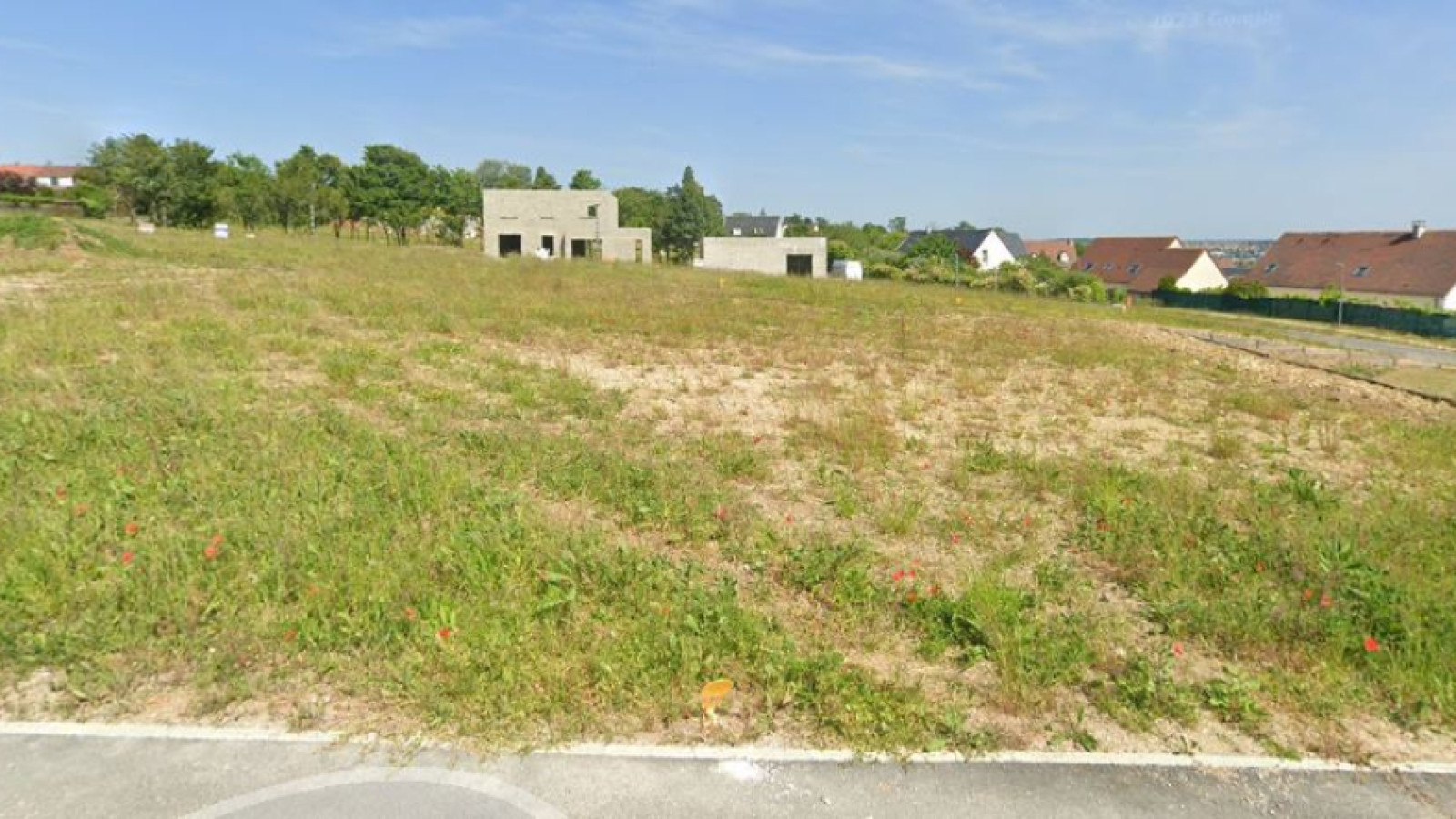 Terrain constructible de 657m2 à Vendôme