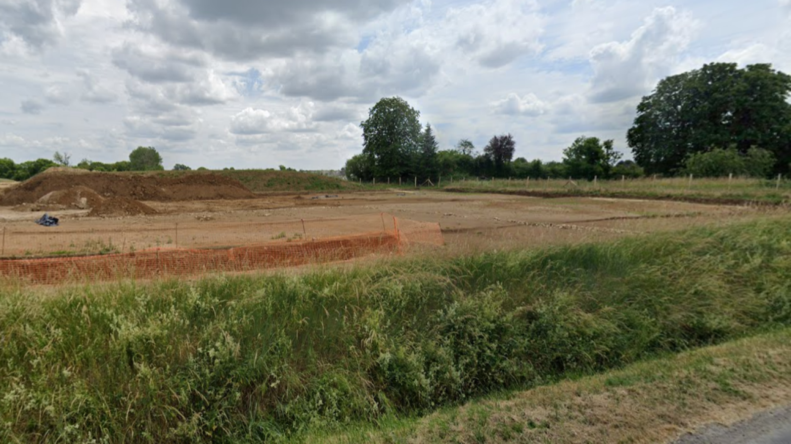 Terrain constructible de 530m2 à Sorigny