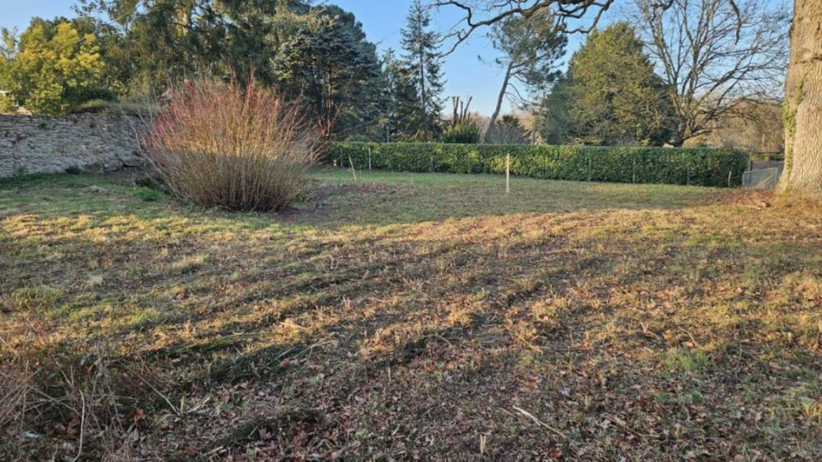 Terrain constructible de 1100m2 à Les Bois d'Anjou