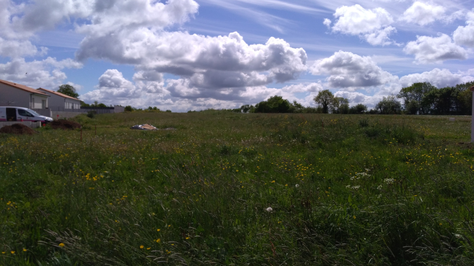 Terrain constructible de 399m2 à Chemillé-en-Anjou