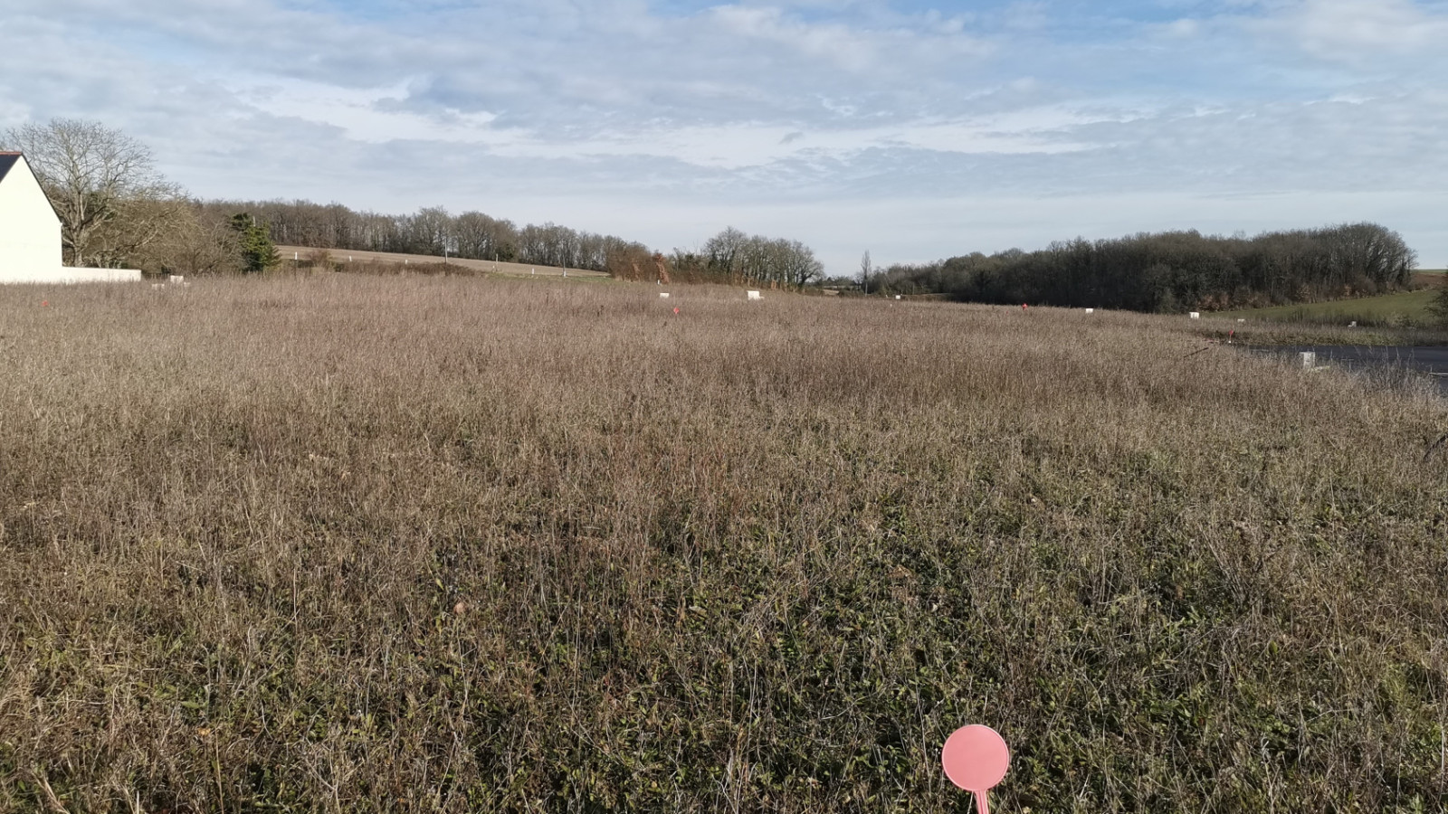 Terrain constructible de 411m2 à Sainte-Maure-de-Touraine