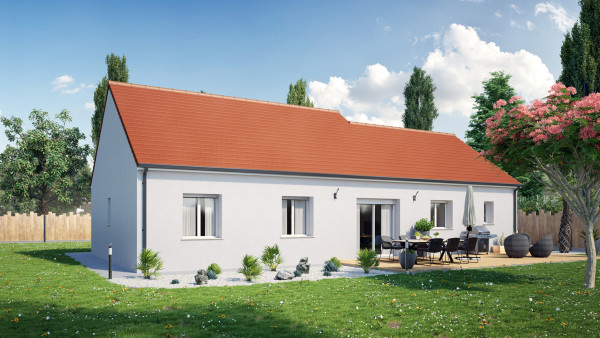 Maison neuve à Availles-en-Châtellerault avec 4 chambres sur terrain de 605m2 - image 2