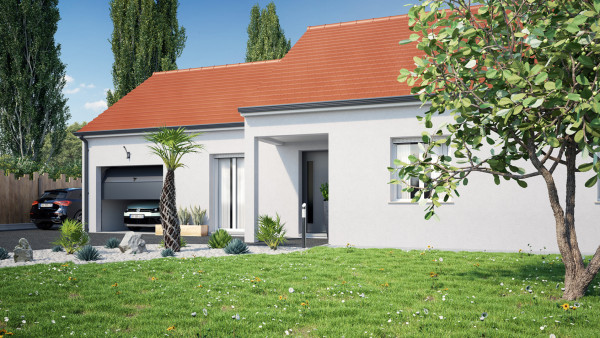 Maison neuve à Availles-en-Châtellerault avec 4 chambres sur terrain de 605m2 - image 3