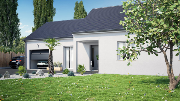 Maison neuve à Traînou avec 4 chambres sur terrain de 503m2 - image 3