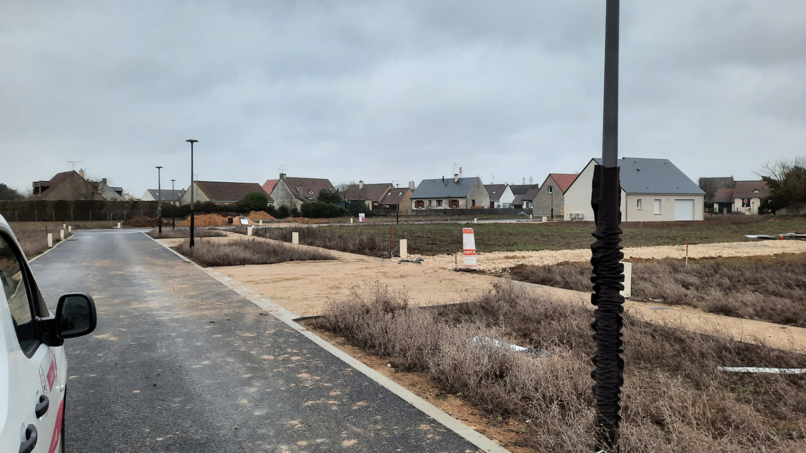 Terrain constructible de 613m2 à Gien