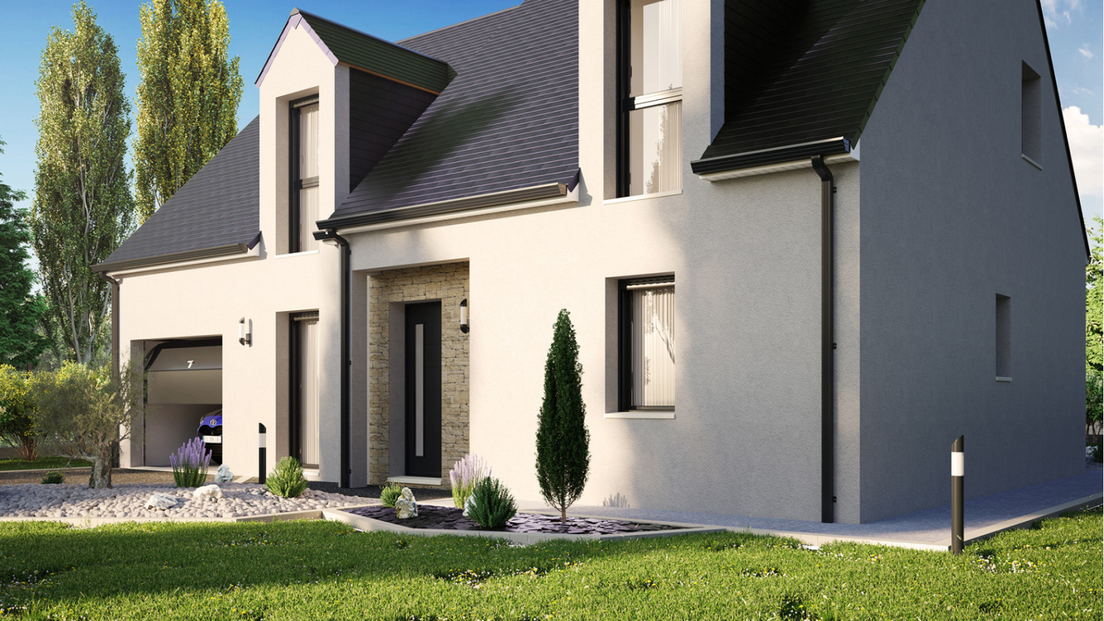 Maison neuve à Les Ponts-de-Cé avec 5 chambres sur terrain de 400m2 / image 4