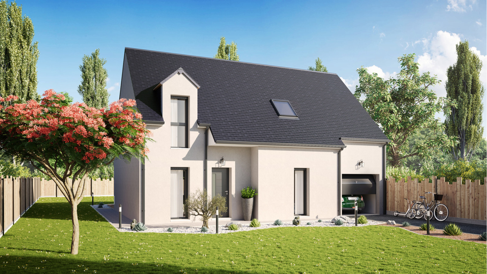 Maison neuve à Feneu avec 4 chambres sur terrain de 461m2 / image 2
