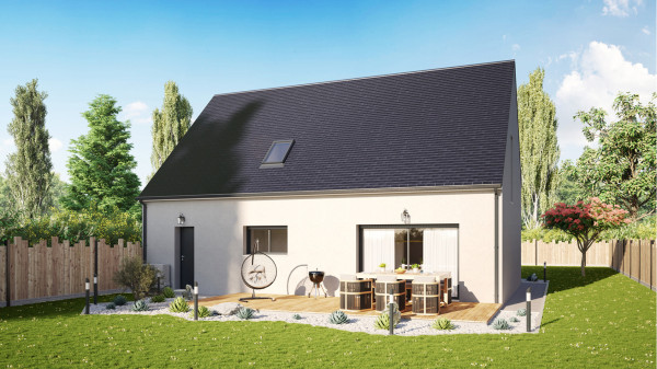 Maison neuve à Feneu avec 4 chambres sur terrain de 461m2 - image 2