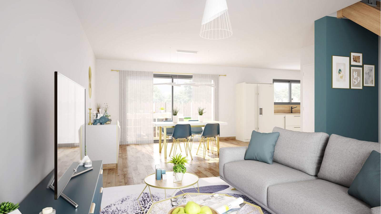 Maison neuve à Feneu avec 4 chambres sur terrain de 461m2 / image 6