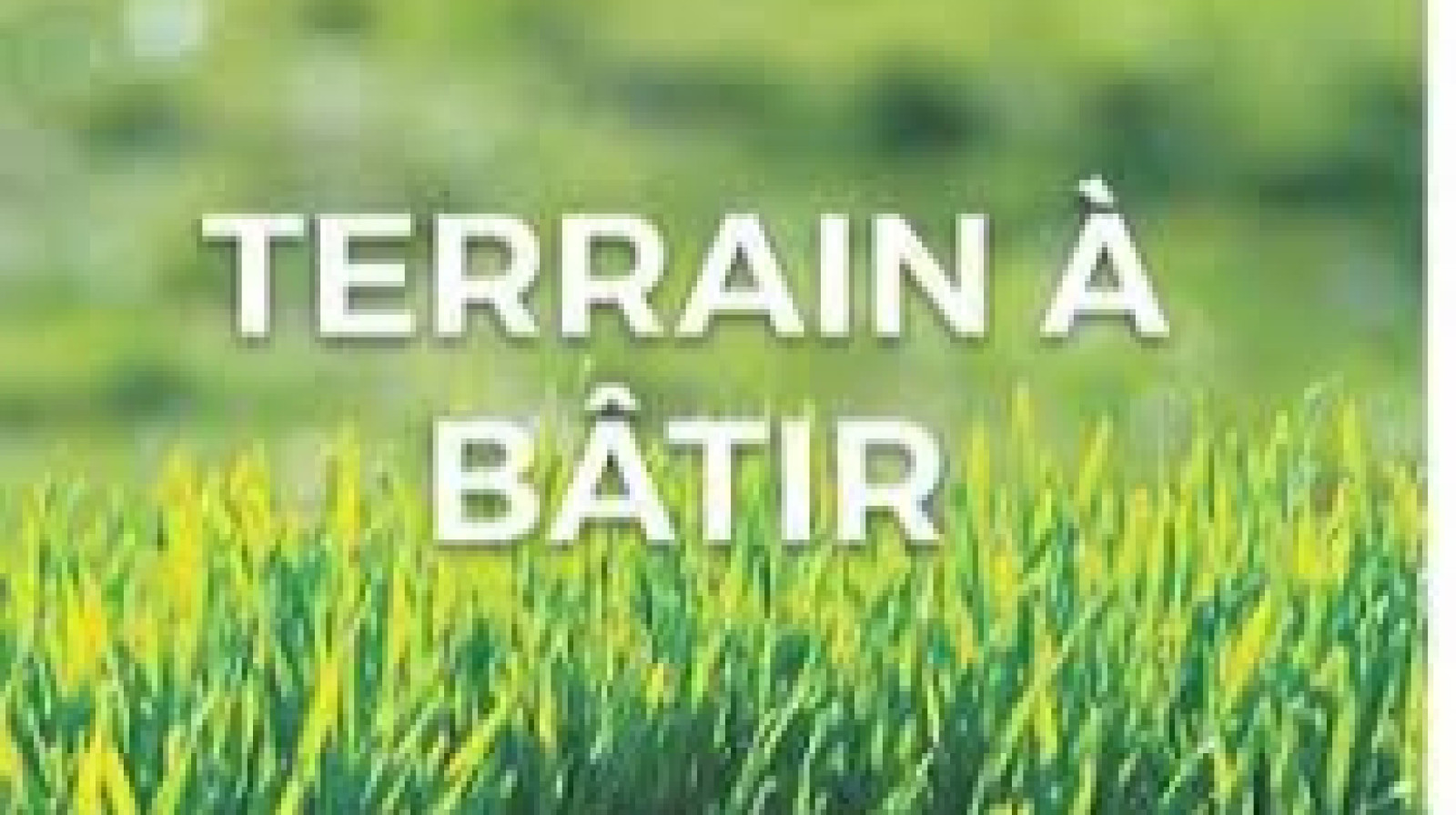 Terrain constructible de 580m2 à Toury