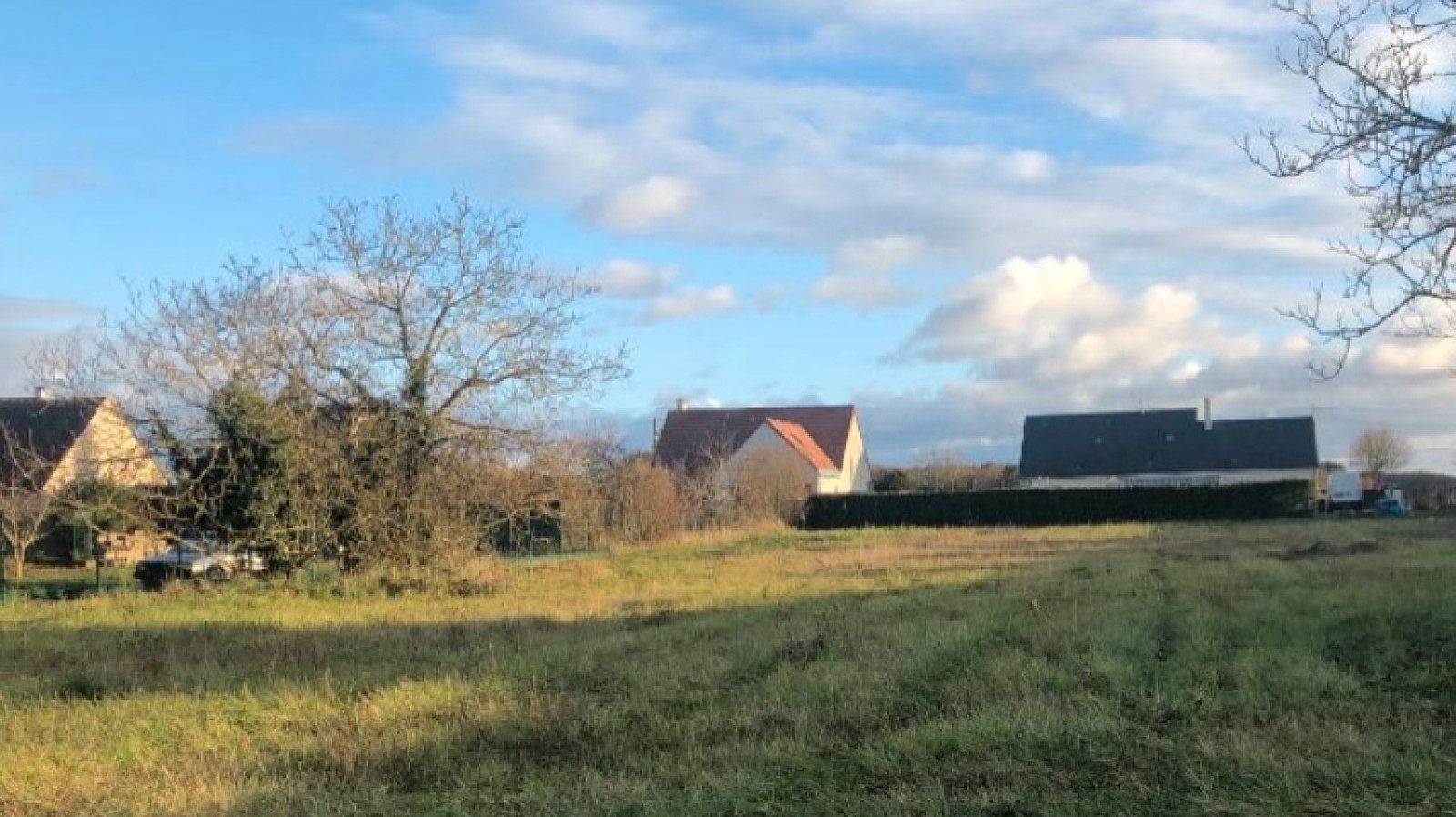 Terrain constructible de 1100m2 à Muides-sur-Loire