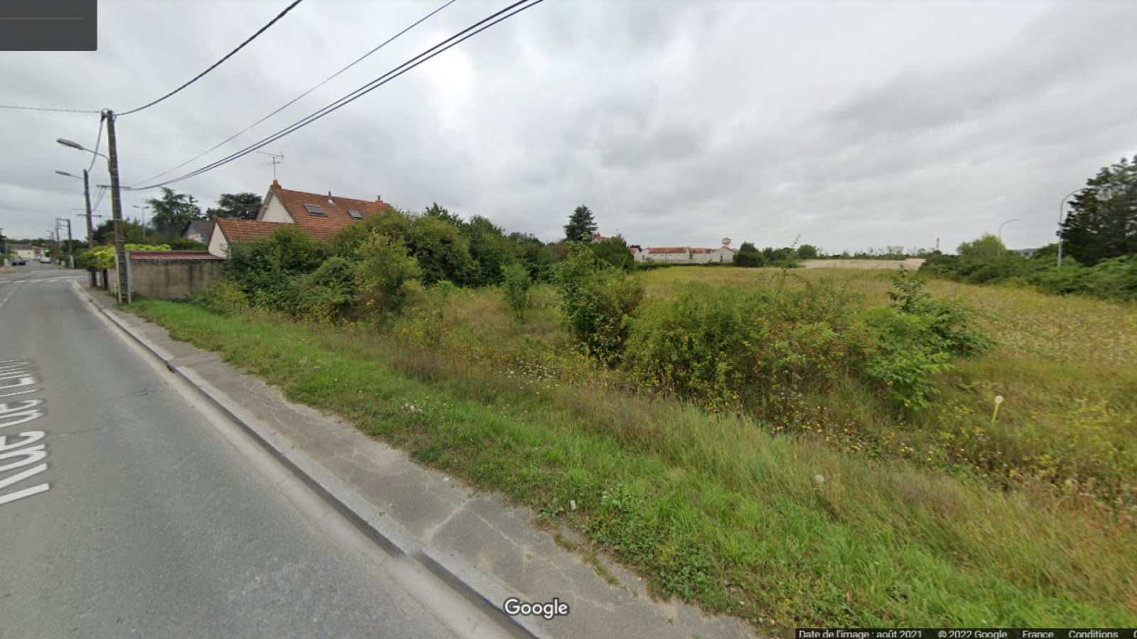 Terrain constructible de 382m2 à La Chapelle-Saint-Mesmin