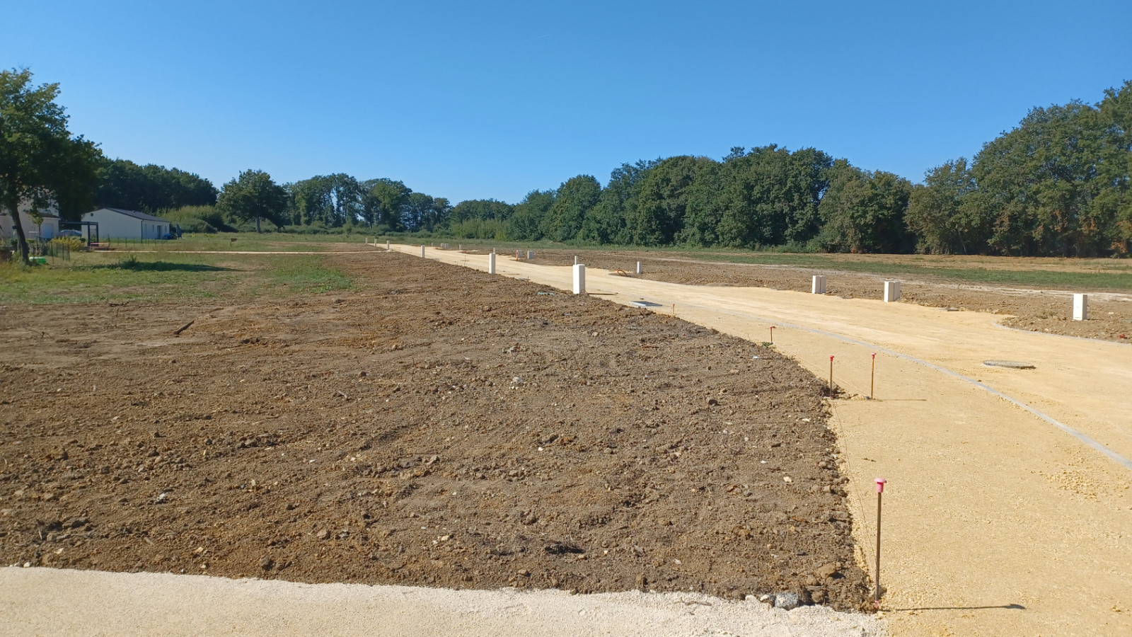 Terrain constructible de 466m2 à Saint-Benoît