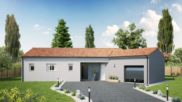 Maison neuve à Cissé avec 3 chambres sur terrain de 1060m2 - image 1