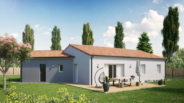 Maison neuve à Cissé avec 3 chambres sur terrain de 1060m2 - image 2