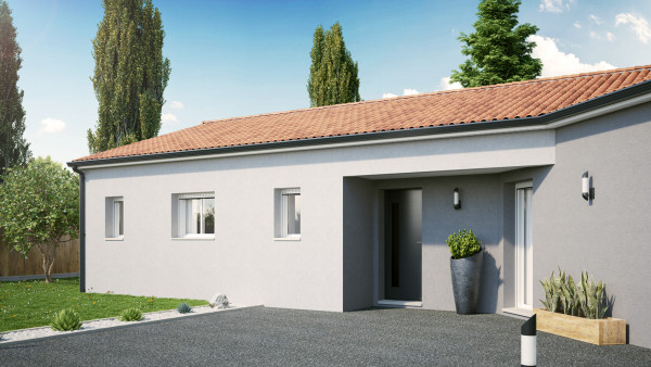 Maison neuve à Cissé avec 3 chambres sur terrain de 1060m2 - image 3