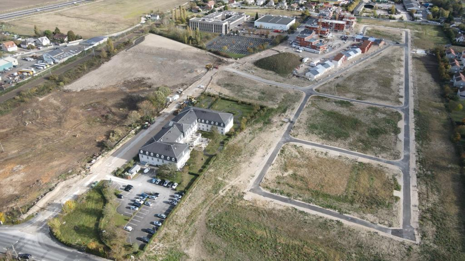Terrain constructible de 380m2 à Meung-sur-Loire