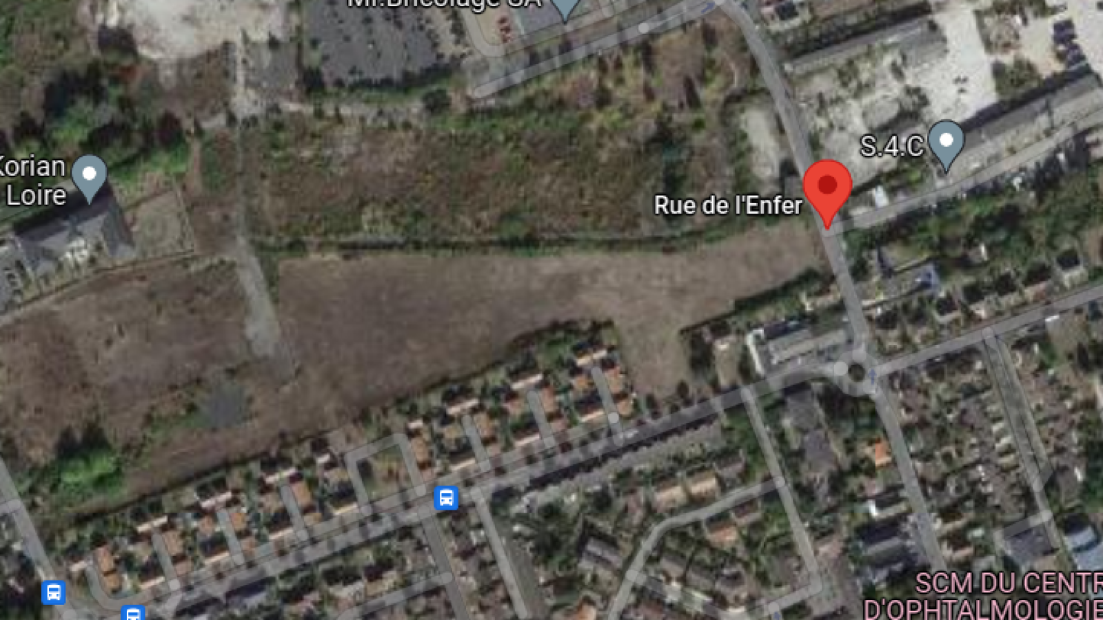 Terrain constructible de 420m2 à La Chapelle-Saint-Mesmin