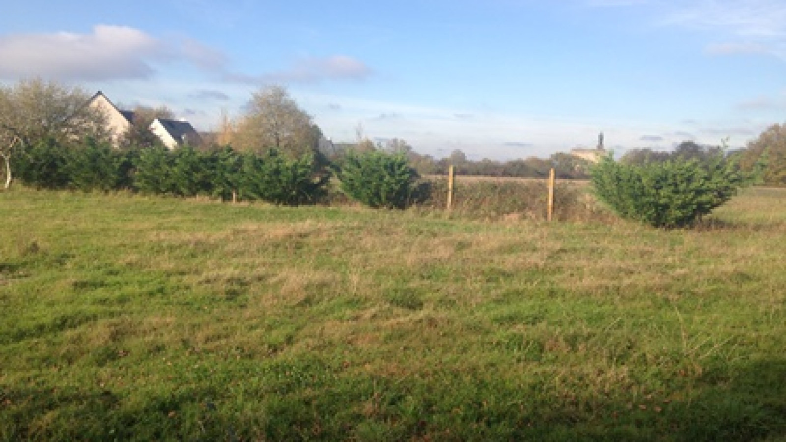 Terrain constructible de 570m2 à Montlouis-sur-Loire