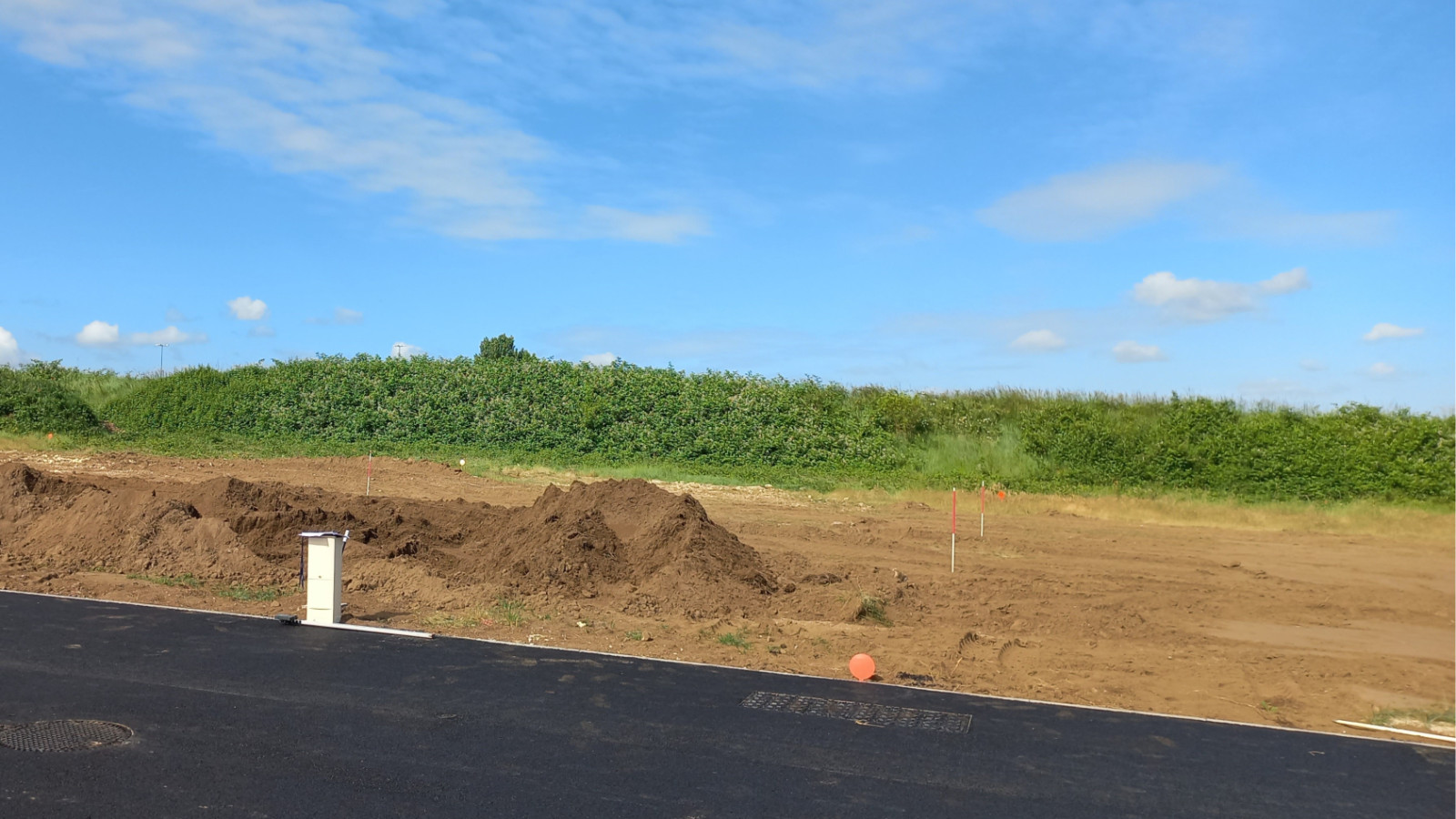 Terrain constructible de 513m2 à Vineuil
