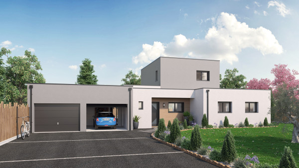 Maison neuve à Tauxigny-Saint-Bauld avec 4 chambres sur terrain de 659m2 - image 1