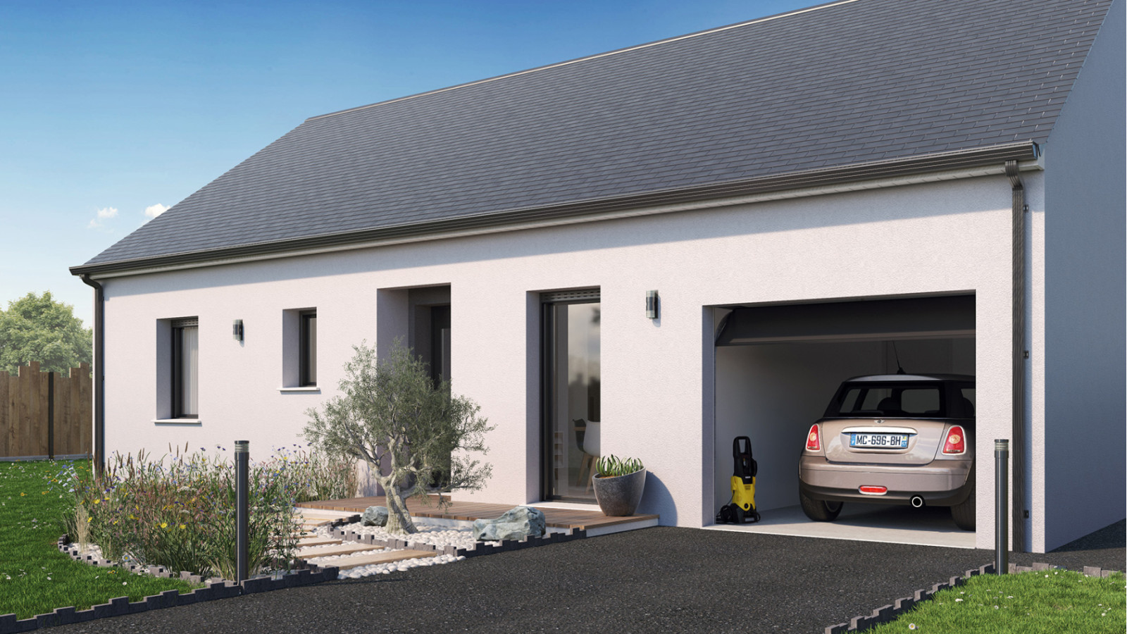 Maison neuve à Les Ponts-de-Cé avec 2 chambres sur terrain de 400m2 / image 4