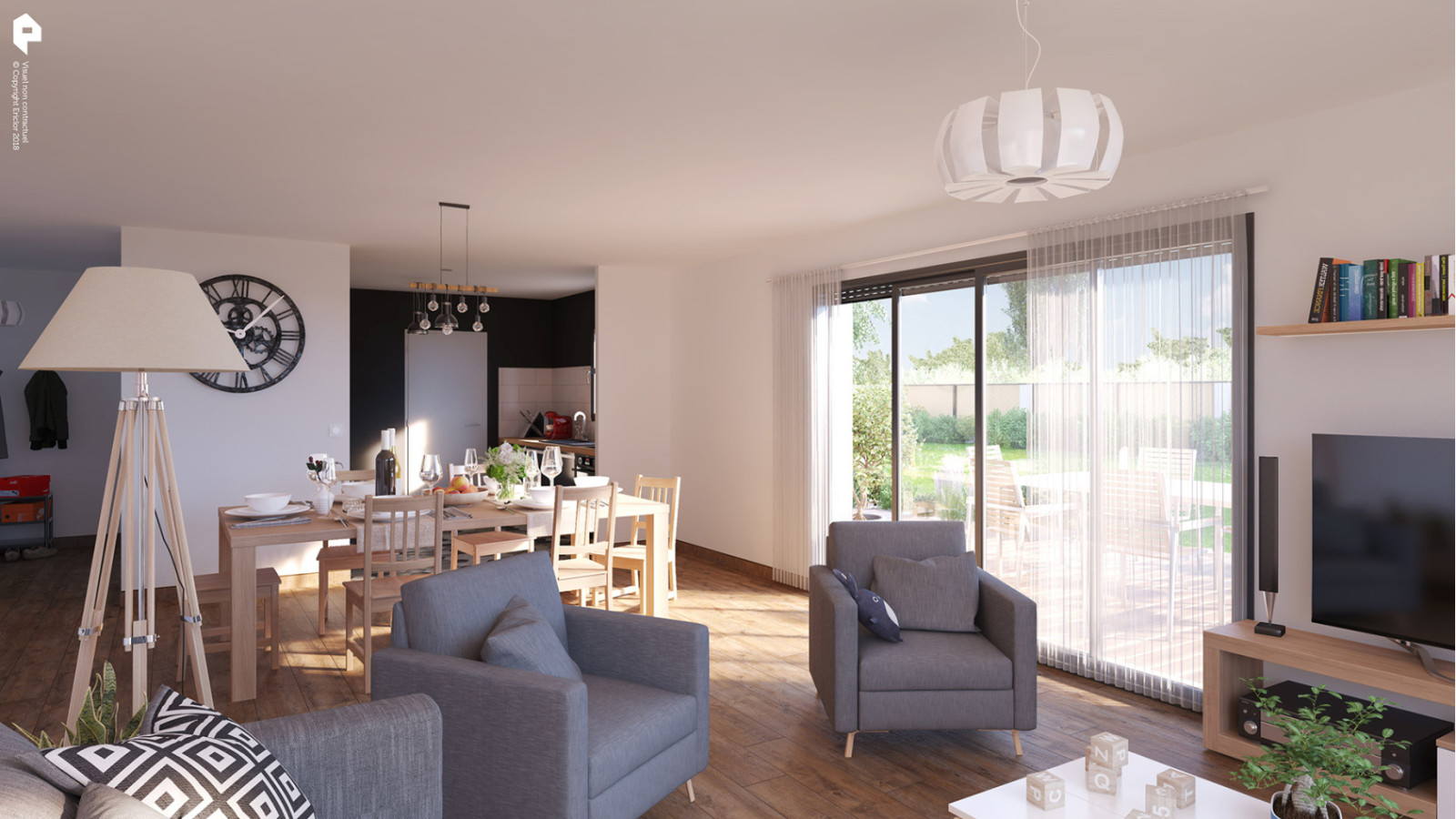 Maison neuve à Tuffalun avec 4 chambres sur terrain de 402m2 / image 5