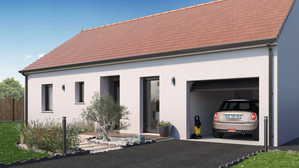 Maison neuve à La Ferté-Saint-Aubin avec 3 chambres sur terrain de 500m2 - image 3