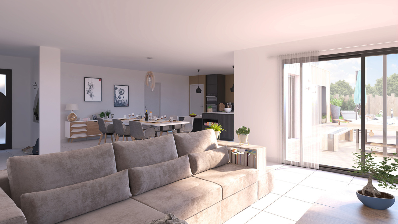 Maison neuve à Mozé-sur-Louet avec 4 chambres sur terrain de 500m2 / image 5