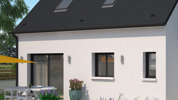 Maison neuve à Blois avec 4 chambres sur terrain de 900m2 - image 2