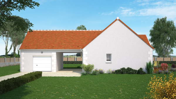 Maison neuve à Soings-en-Sologne avec 4 chambres sur terrain de 1350m2 - image 3