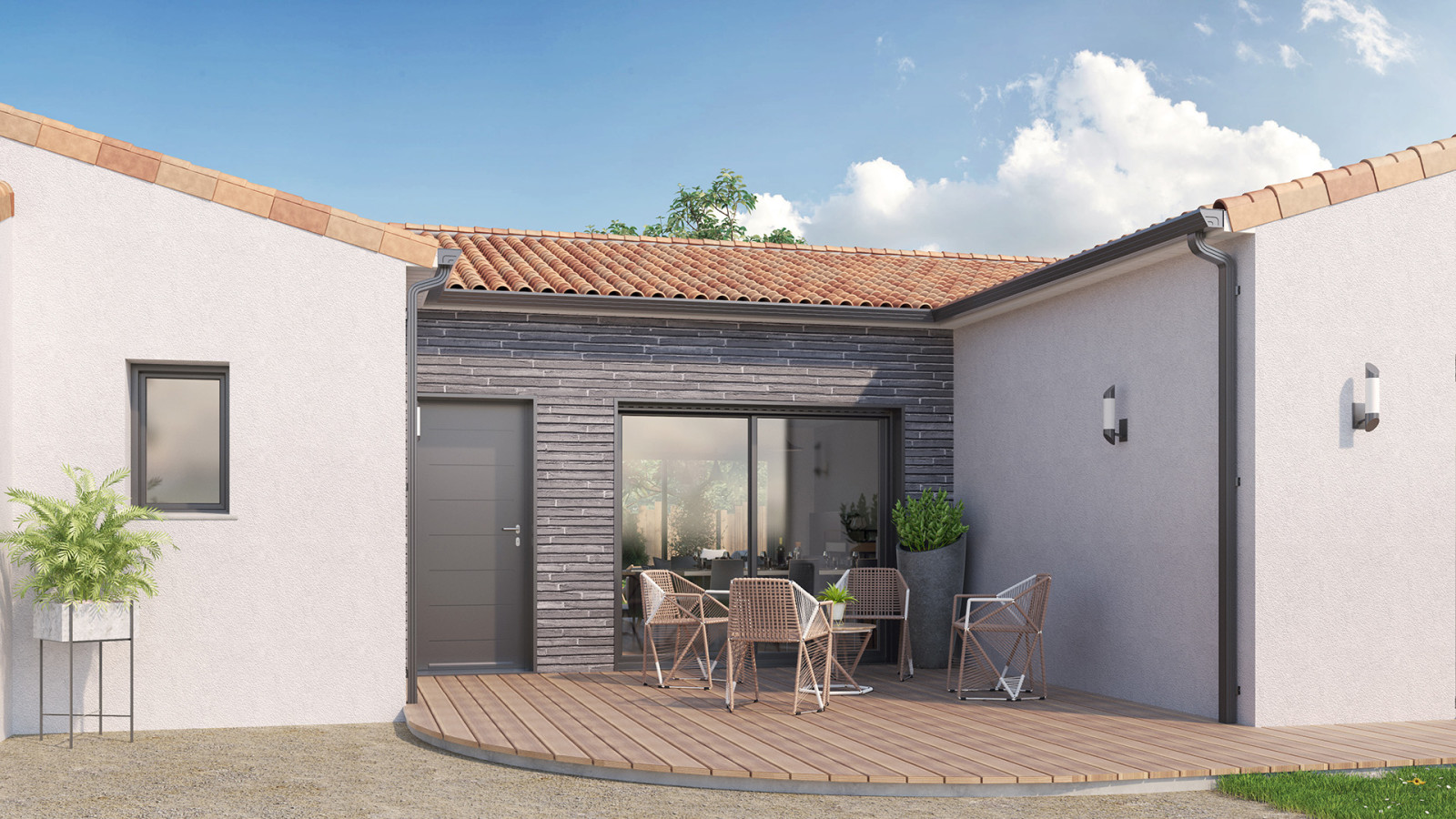 Maison neuve à Senillé-Saint-Sauveur avec 3 chambres sur terrain de 1300m2 / image 3