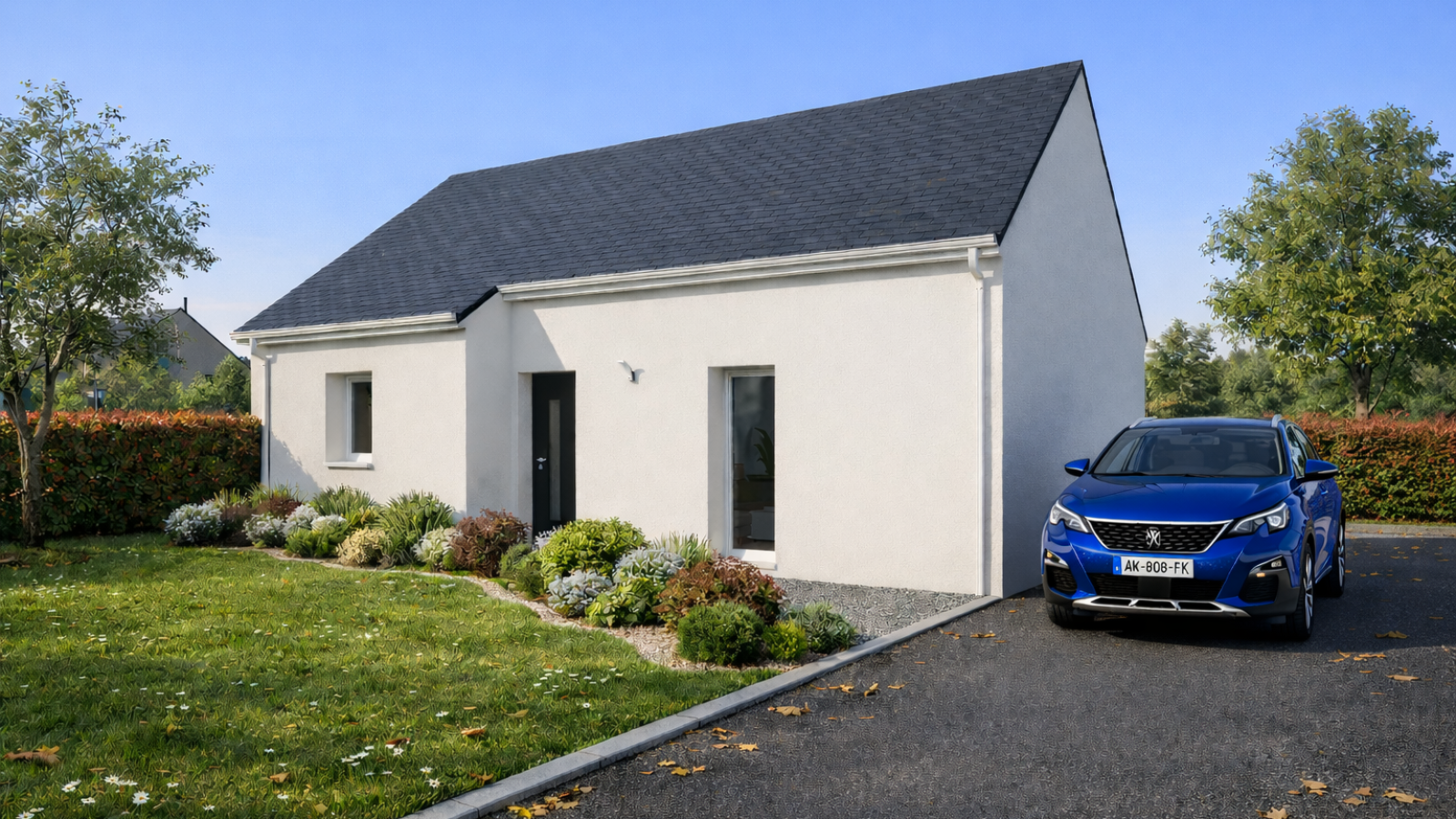 Maison neuve à Les Ponts-de-Cé avec 2 chambres sur terrain de 400m2 / image 2