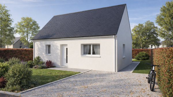 Maison neuve à La Ménitré avec 1 chambres sur terrain de 544m2 - image 1