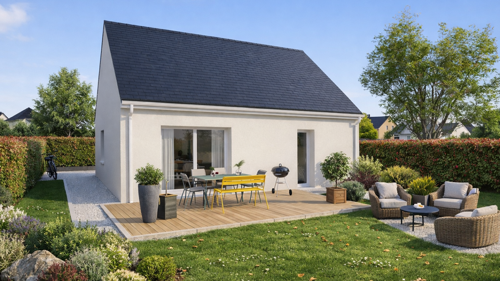 Maison neuve à La Ménitré avec 1 chambres sur terrain de 544m2 / image 3