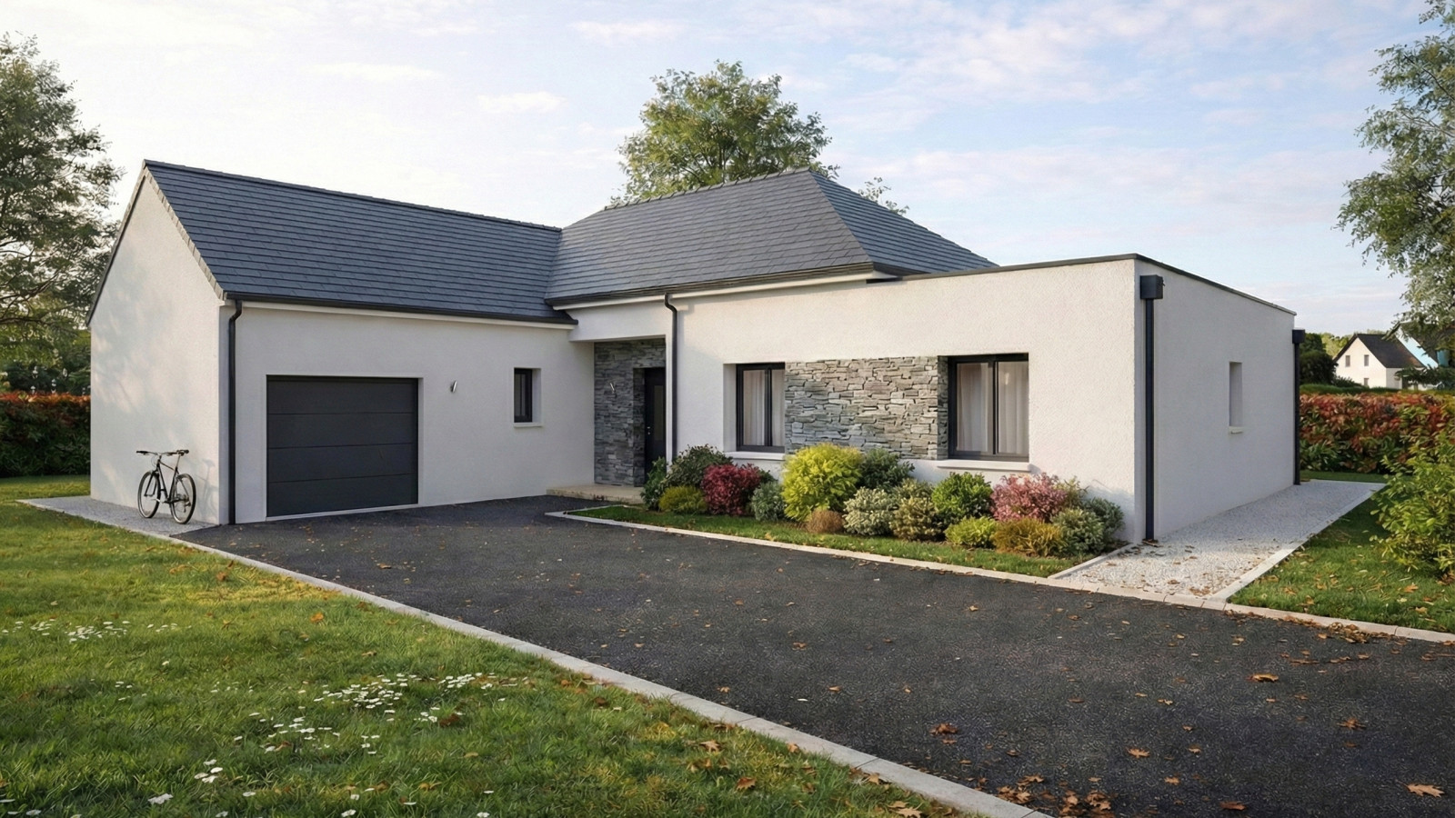 Maison neuve à La Ménitré avec 4 chambres sur terrain de 544m2 / image 2