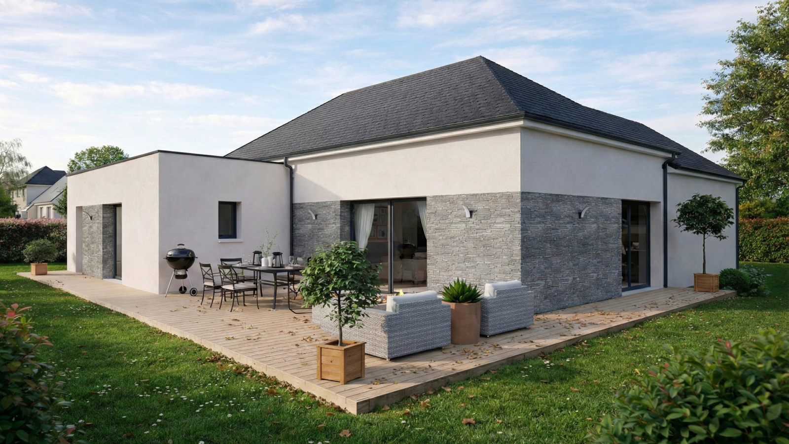 Maison neuve à La Ménitré avec 4 chambres sur terrain de 544m2 / image 3