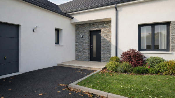 Maison neuve à La Ménitré avec 4 chambres sur terrain de 544m2 - image 3