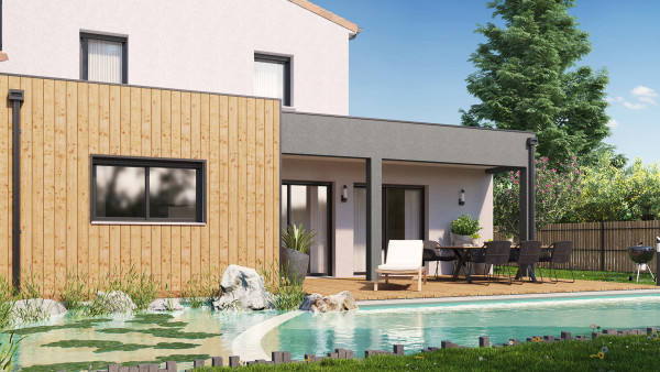 Maison neuve à Chemillé-en-Anjou avec 4 chambres sur terrain de 759m2 - image 3