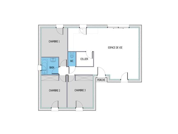 Plan (maison 1028)