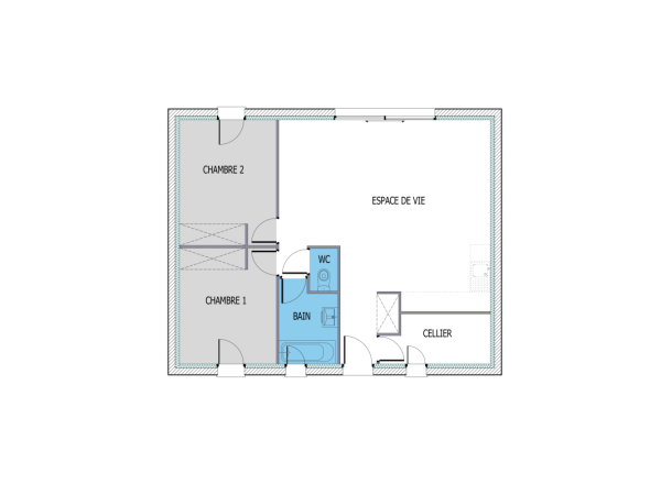 Plan (maison 1166)